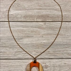 Vintage looking necklace mid century modern